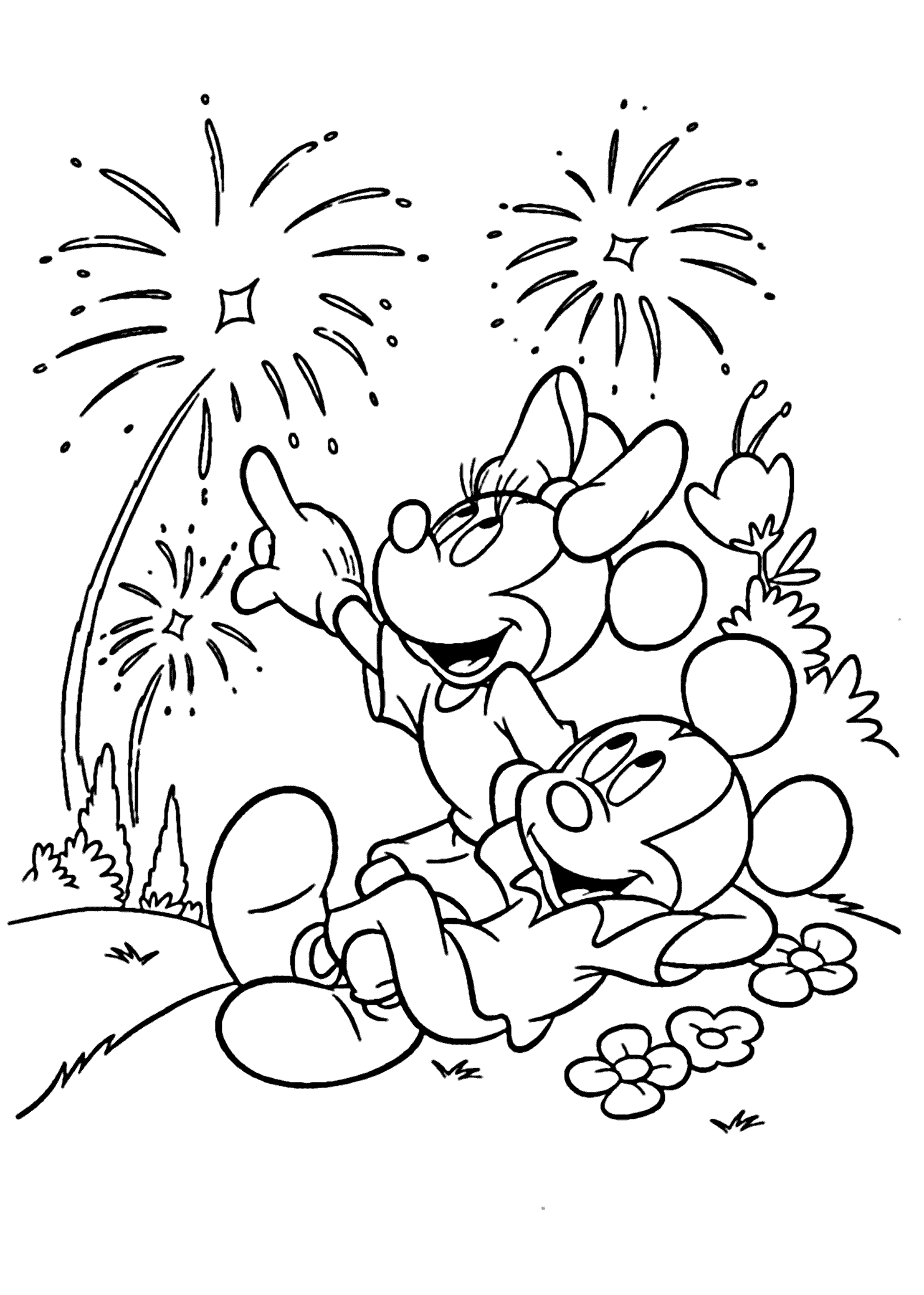 Printable New Year Coloring Pages PDF Coloringfolder.com