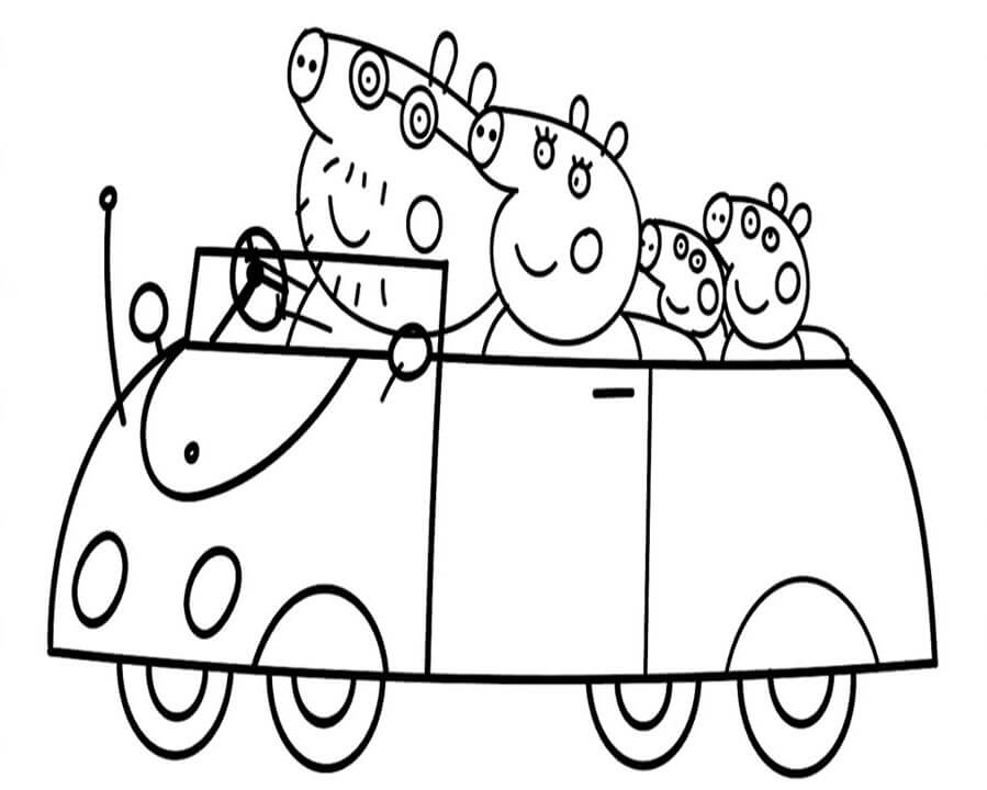 30 Printable Peppa Pig Coloring Pages You Won't Find Anywhere