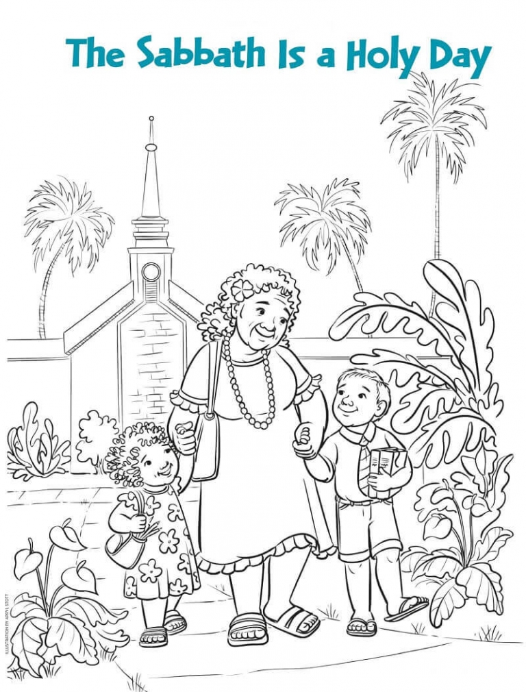 Latter Day Saints (LDS) Coloring Pages
