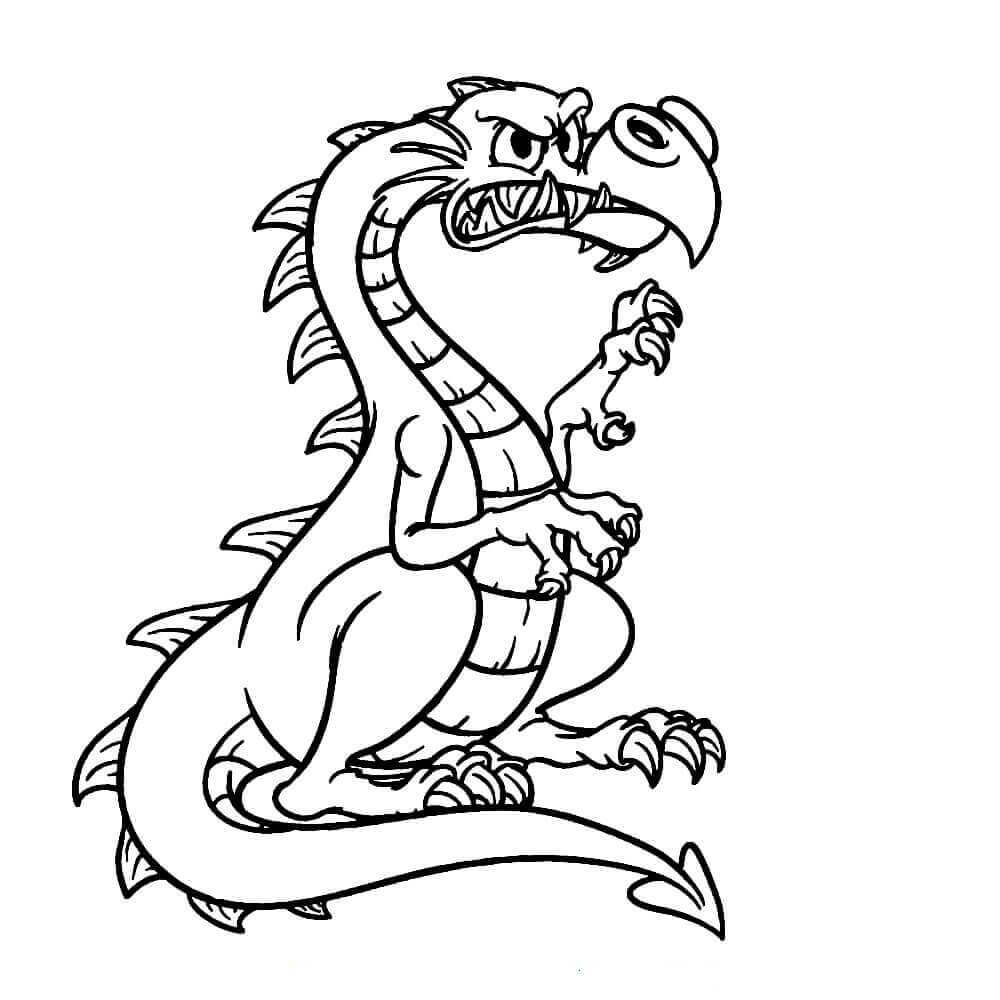 35 Free Printable Dragon Coloring Pages
