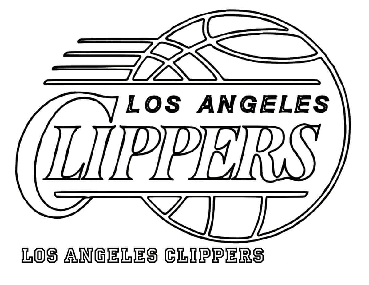 Los Angeles Lakers Coloring Pages Learny Kids Los Angeles Lakers Coloring Pages Learny Kids