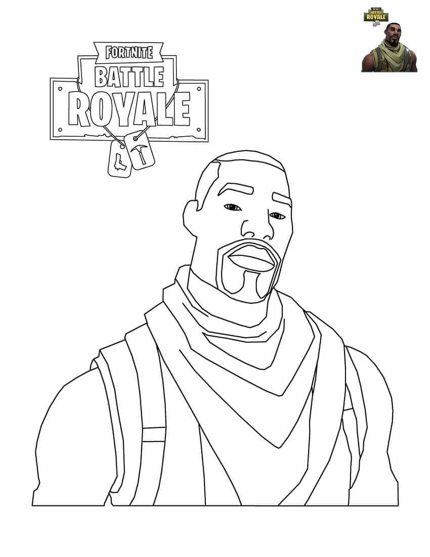 Fortnite Marshmallow Free Coloring Pages