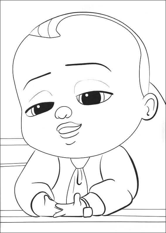 15 Free Printable The Boss Baby Coloring Pages