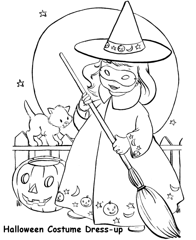 30 Free Witch Coloring Pages Printable