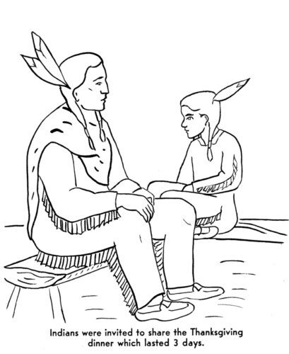 30 Free Printable Native American Coloring Pages