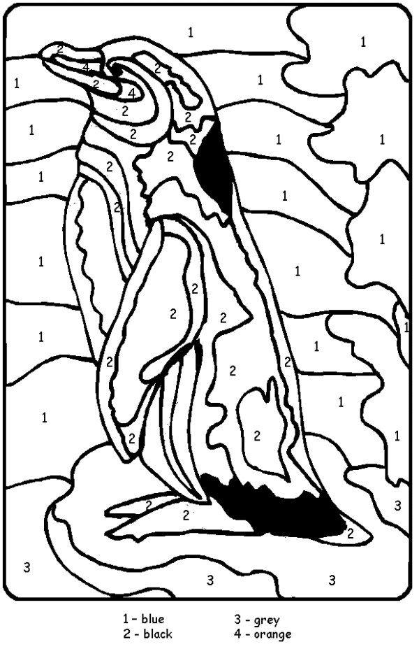 30 Free Penguin Coloring Pages Printable