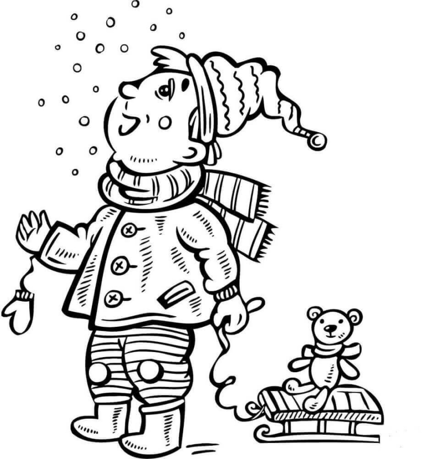 20 Free Snow Coloring Pages Printable 20 Free Snow Coloring Pages Printable