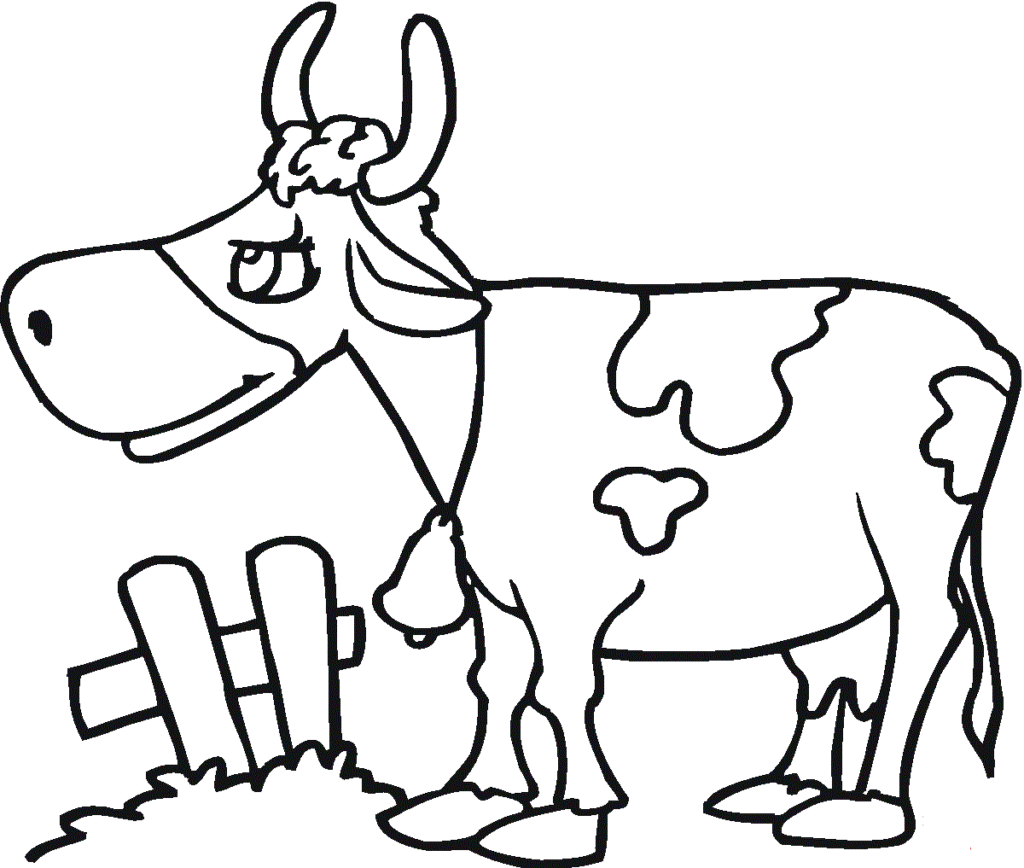 30 Free Cow Coloring Pages Printable