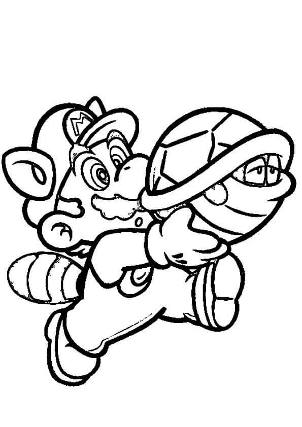 36 Free Mario Coloring Pages Printable super mario koopa troopa