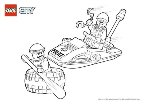 33 Free Printable Lego Coloring Pages