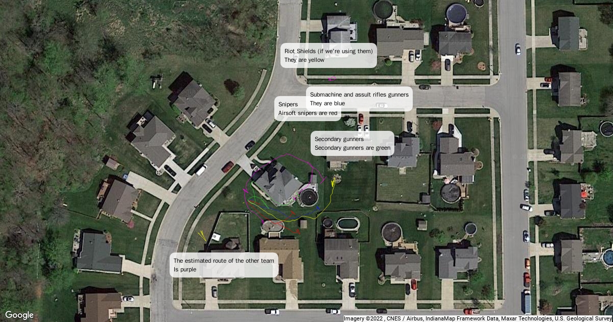 Airsoft war plans Scribble Maps