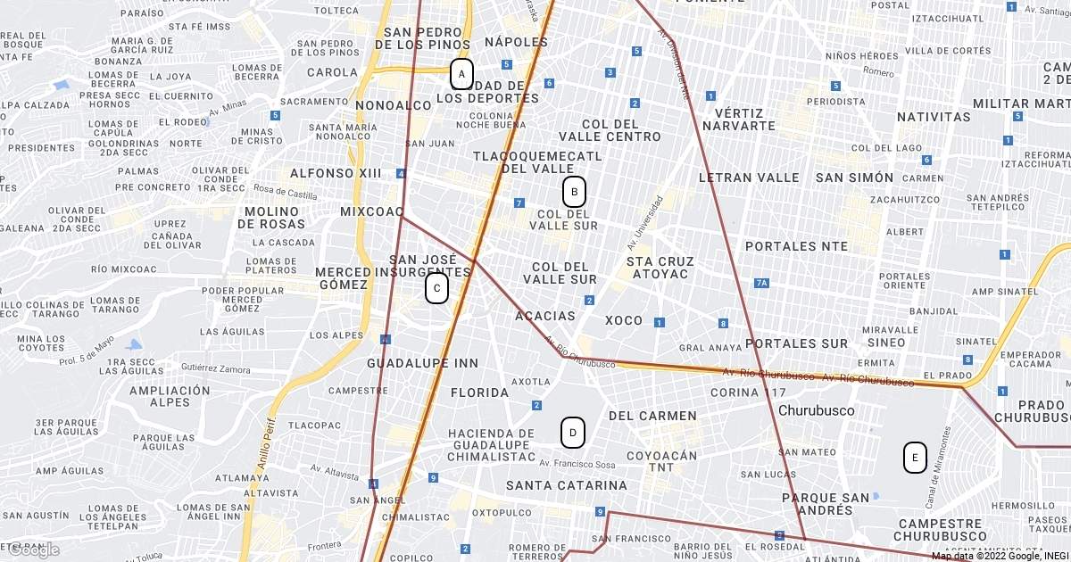 Cong Territory Map Sections Scribble Maps