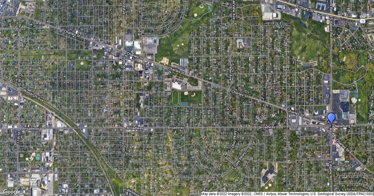 50 mile radius Scribble Maps
