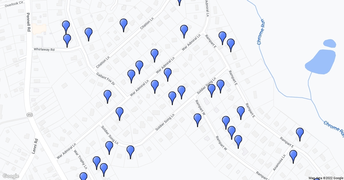 Riddlewood Sunnybrae Yard Sale Scribble Maps