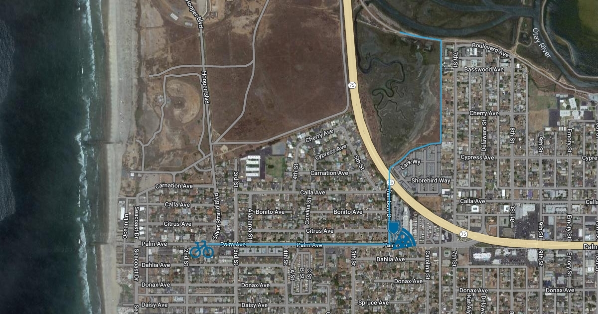 Silver Strand Scribble Maps