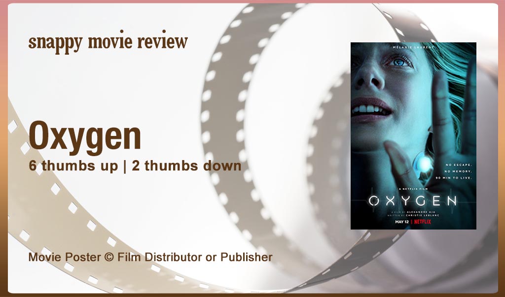 Oxygen Movie Review The Scribbling Geek