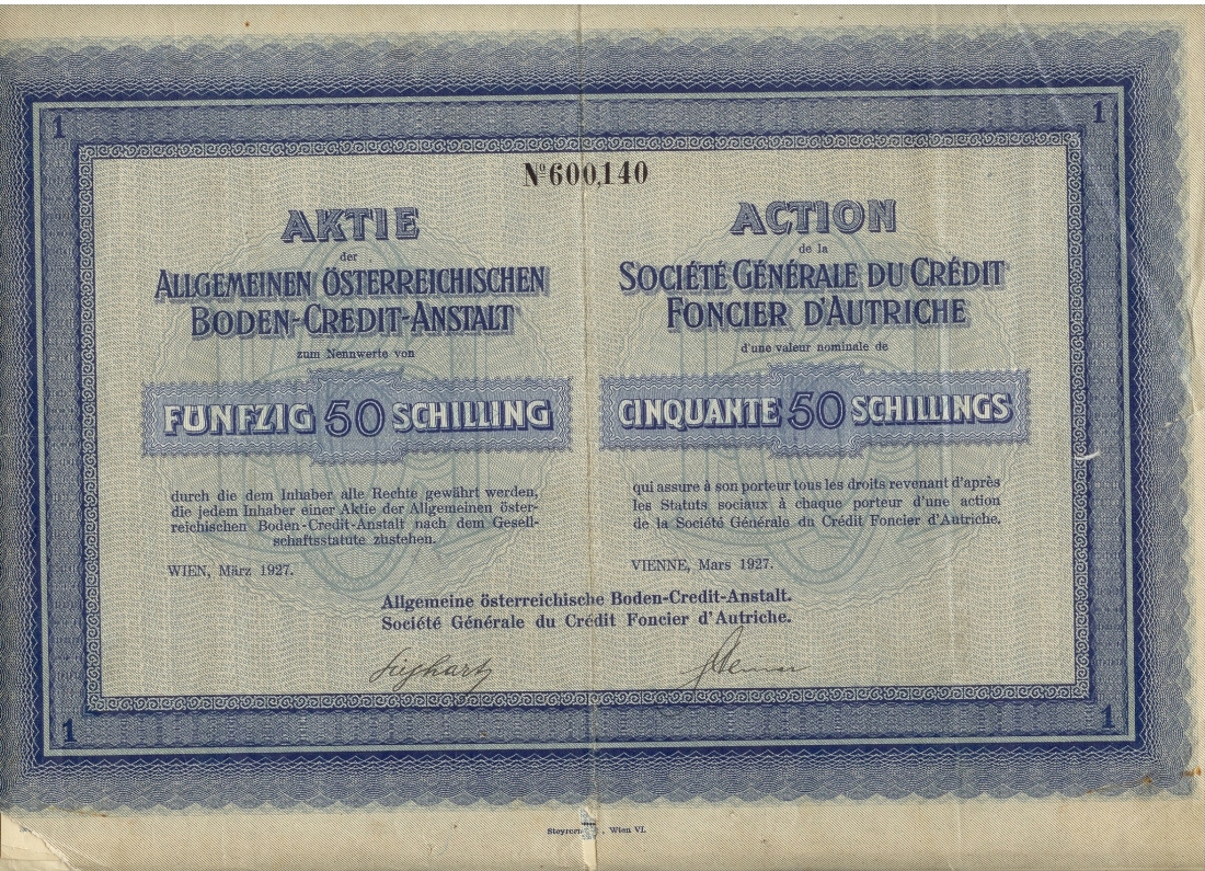Société Générale du Crédit Foncier d'Autriche