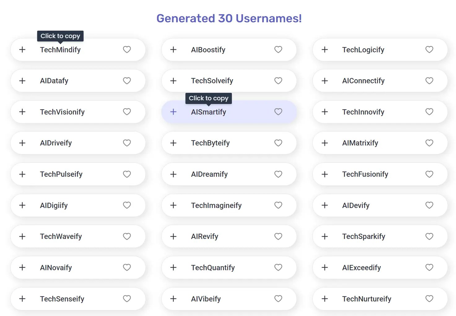 Free AI Username & Business Name Generator Fast, Unique, Personalized(04)