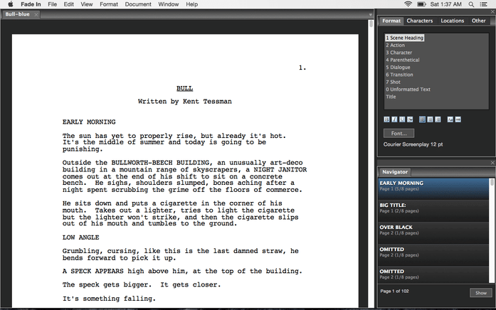 Screenwriting Software 5 Best Programs Compared