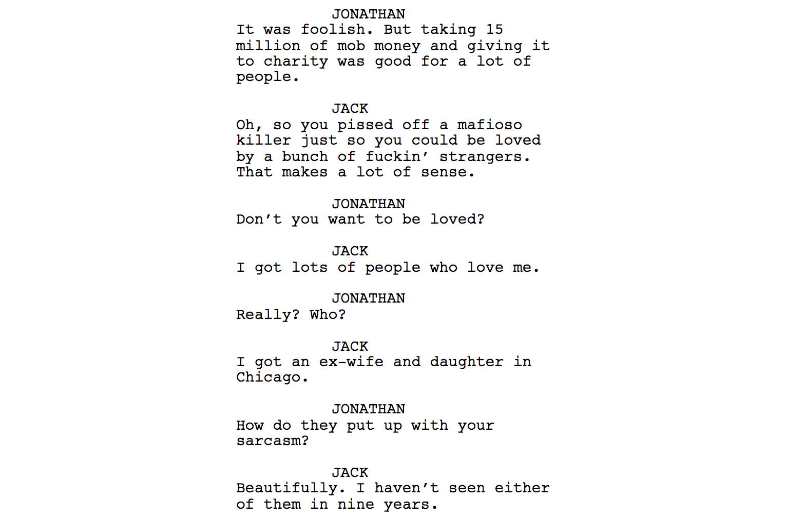 Film Dialogue How to Harness the Power of Your Characters' Opinions