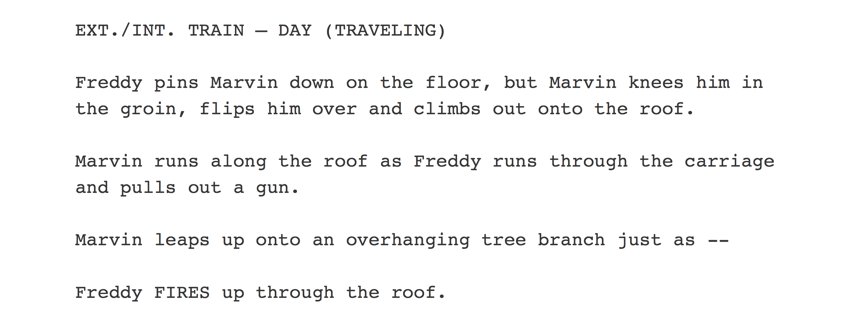 How to Format a Script for the Spec Screenplay Market