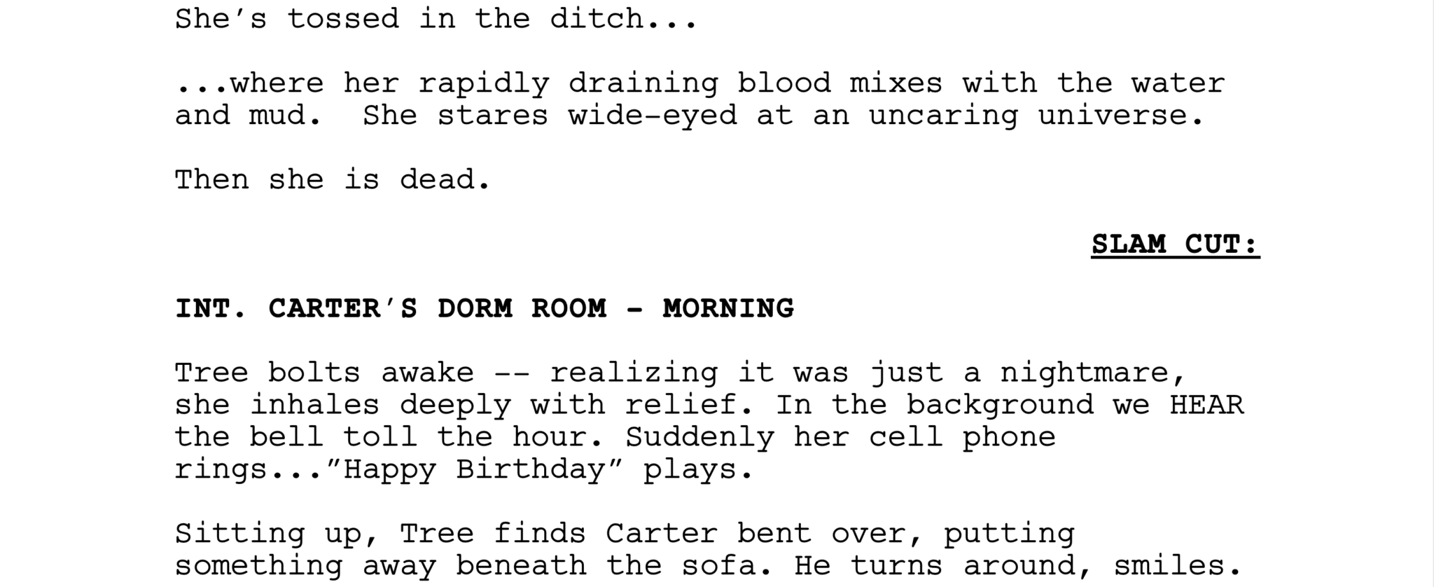 20 Best Horror Scripts to Download and Read for Free