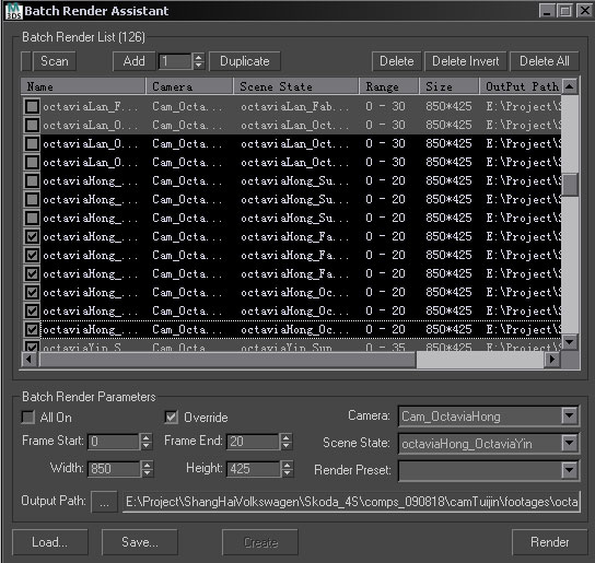 Batch Render Assistant ScriptSpot
