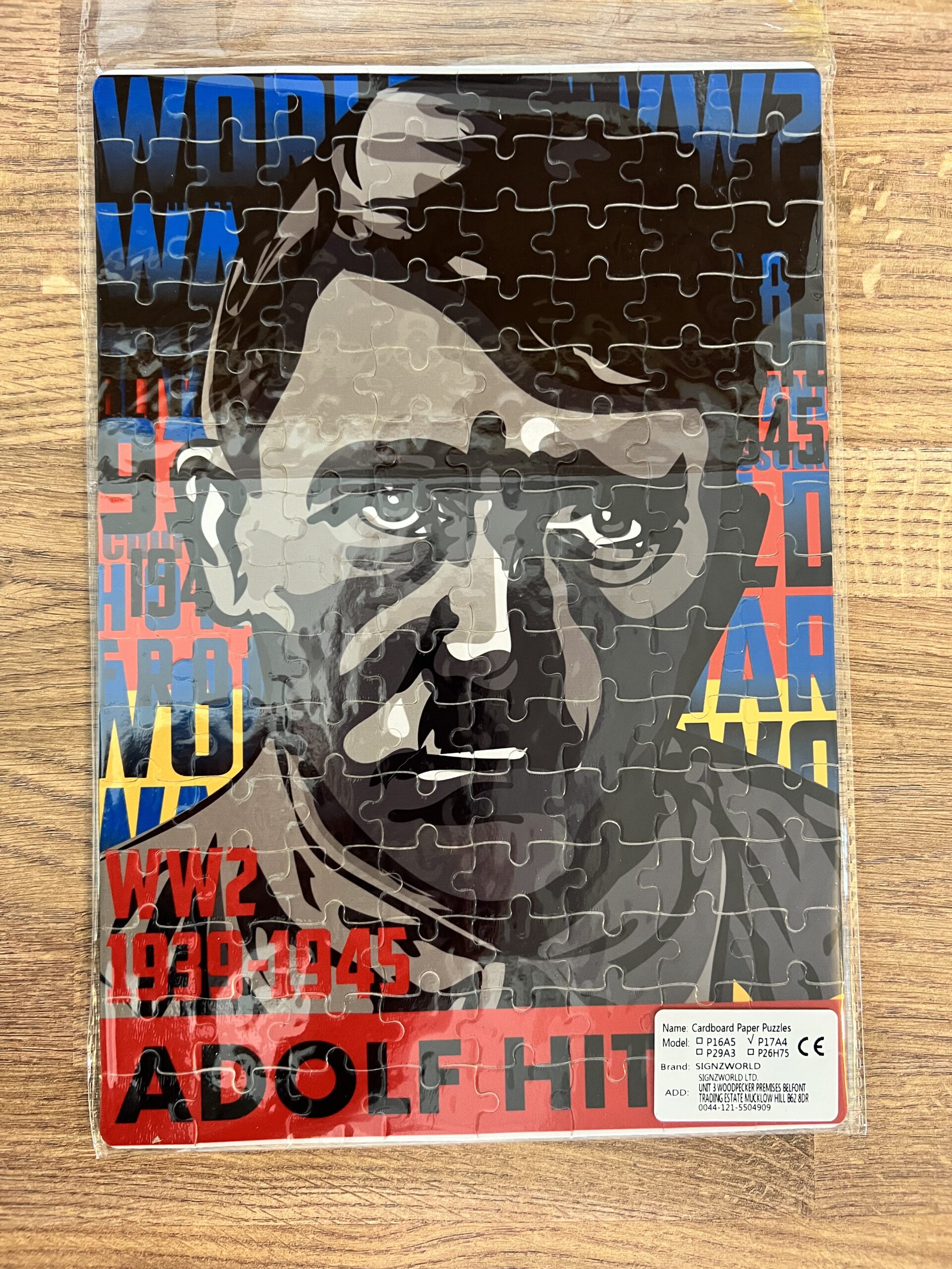 WW2 Adolf Hitler Jigsaw. An activity for KS2 children to