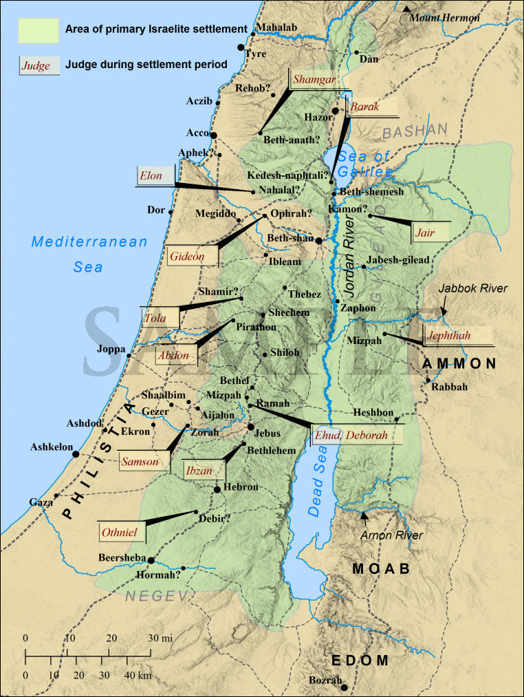 Lesson 17 Judges Deborah, Gideon, Samson, and Ruth Scriptures 101