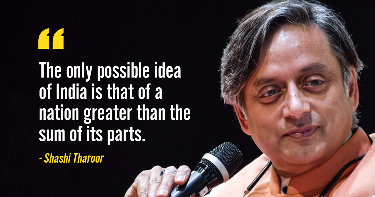 30 Powerful Shashi Tharoor Quotes About The Idea India