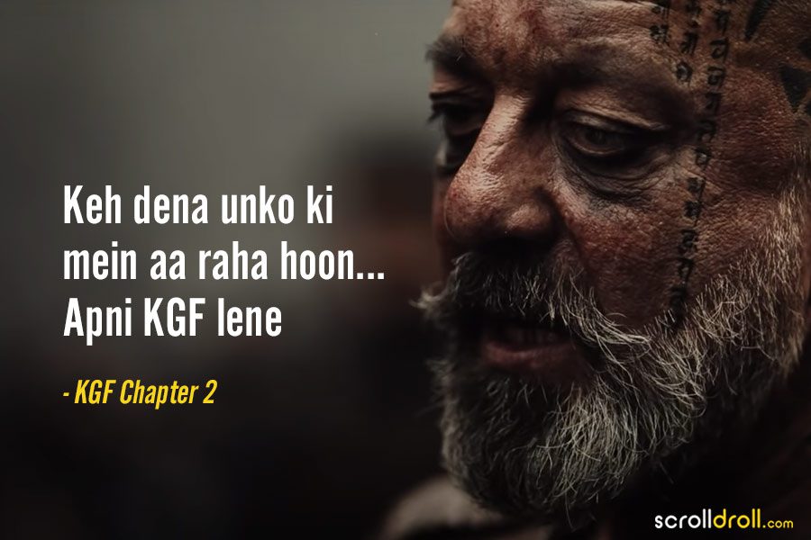 7 Most Powerful Dialogues from K.G.F Chapter 2