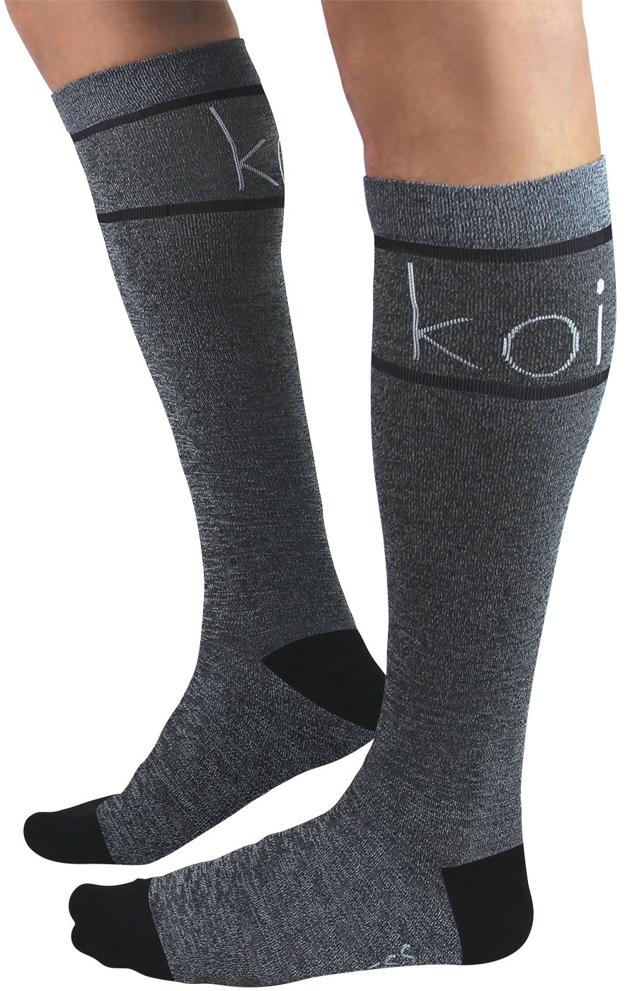 Koi Unisex Antimicrobial 815mmHg Compression Socks SCRUB'n