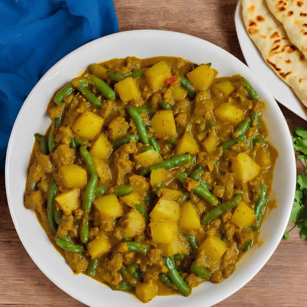 Green Beans and Potato Curry Recipe