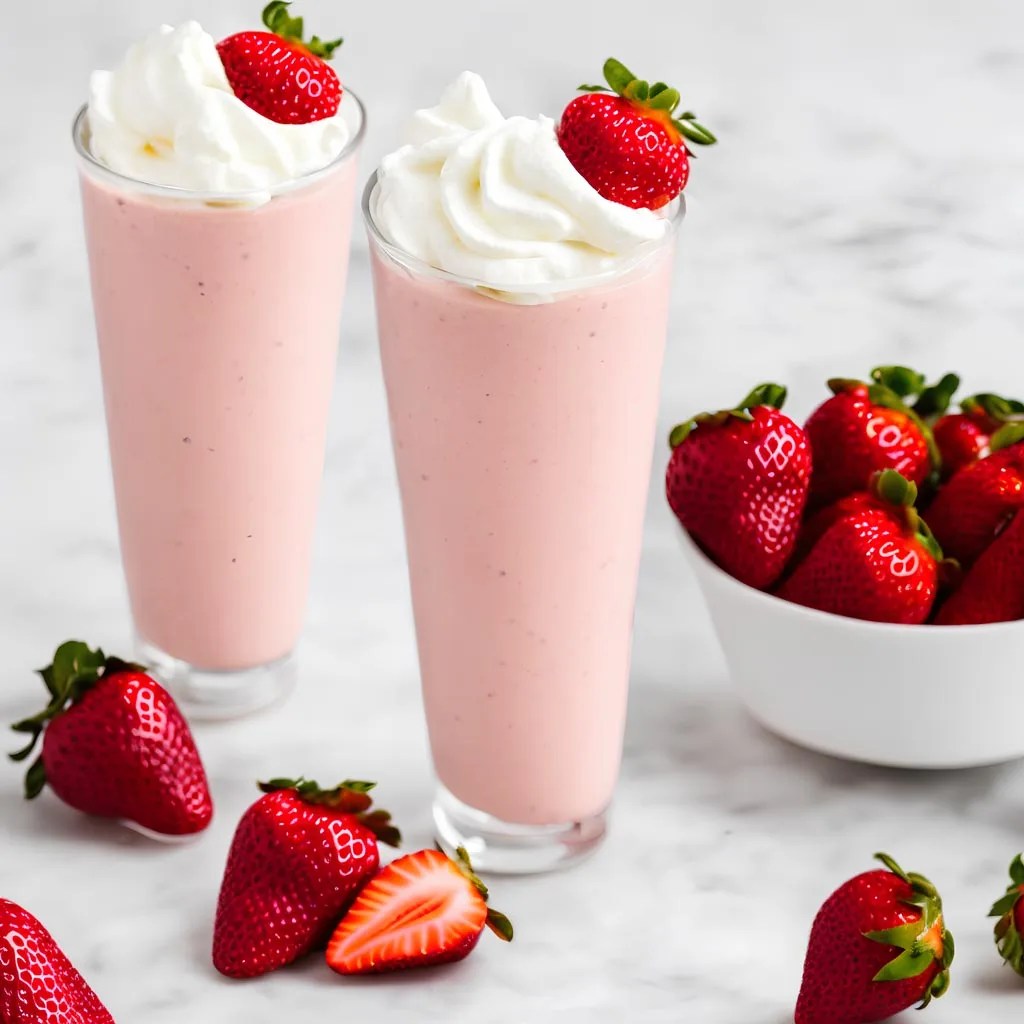 Strawberry Milkshake Recipe