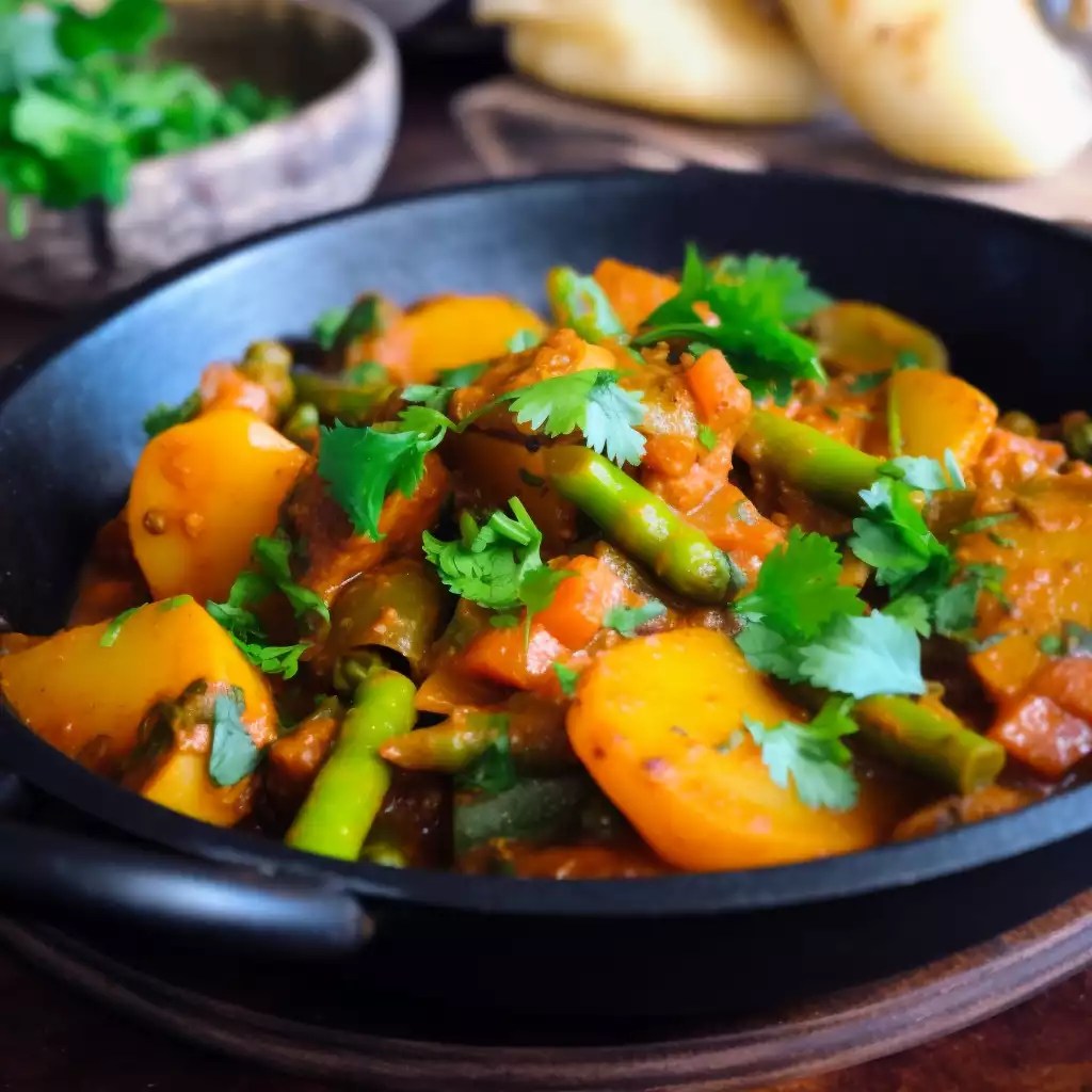 Vegetable Karahi Recipe