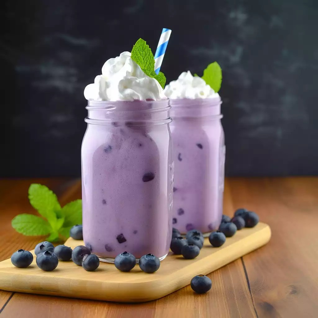 Blueberry Milkshake Recipe