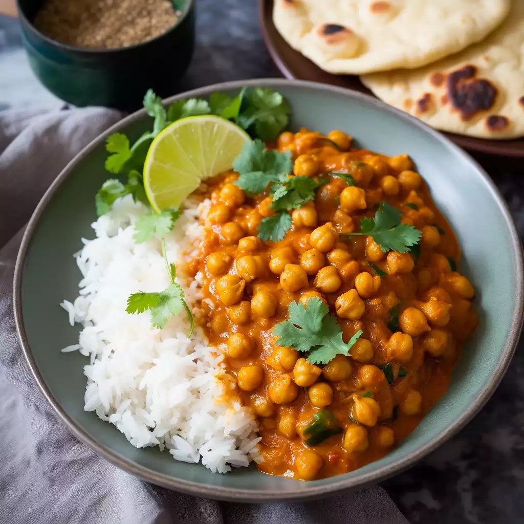 Coconut Chickpea Curry Recipe