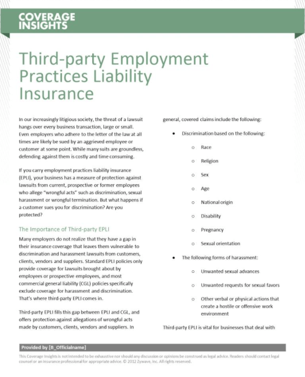 Employment Practices Liability Insurance What to Know SCS Agency
