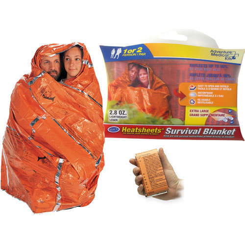SOL Survival Blanket for Two Persons 01401701 Scuba