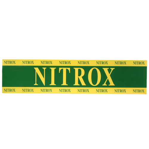XS Scuba Nitrox Cylinder Sticker, 25.5" x 6" ST200 Scuba