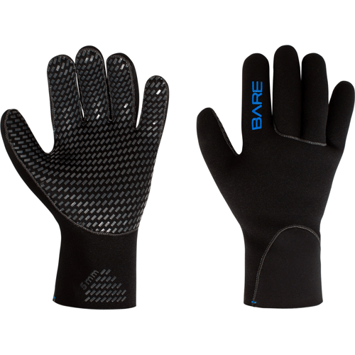 Bare 5mm Gloves, Black Scuba