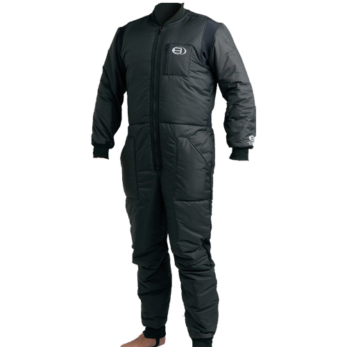 Bare CT200 POLARWEAR Extreme Men's Dry Suit Underwear, Black Scuba
