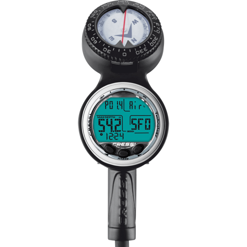 Cressi Giotto 3 Gauge Console (Imperial) KS750070 Scuba