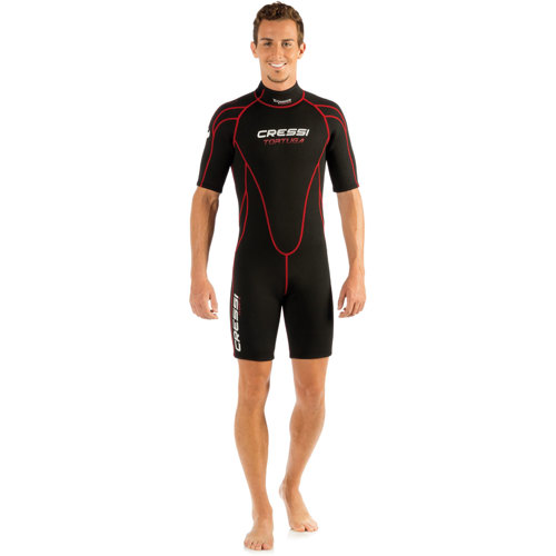 Cressi 2.5mm Tortuga Men's Shorty Wetsuit Scuba