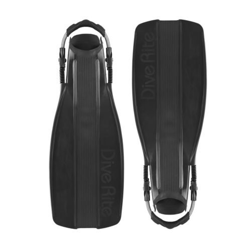 Dive Rite XT Fins with Stainless Steel Spring Straps Scuba