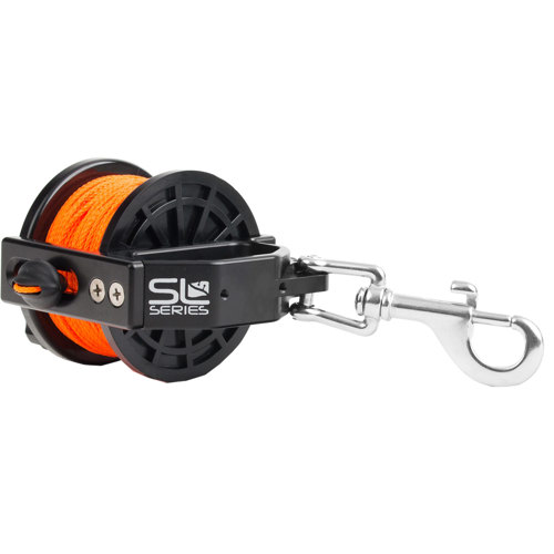 Dive Rite Slide Lock Safety 140' (42.7m) Reel Scuba