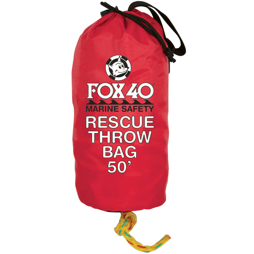 Fox 40 Marine Rescue Red Throw Bag 50' (15m) 79070102 Scuba
