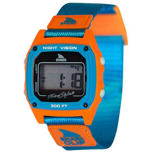 Freestyle Shark Classic Clip Watch, Blue/Orange 10026747 Scuba