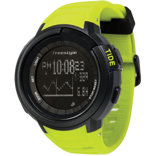 Freestyle Mariner Tide Watch, Yellow/Black 10017972 Scuba