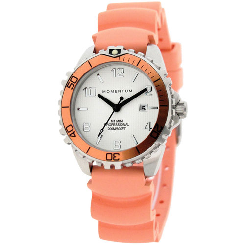 Momentum Women's M1 Dive Watch, Orange 1MDV07WO1O Scuba